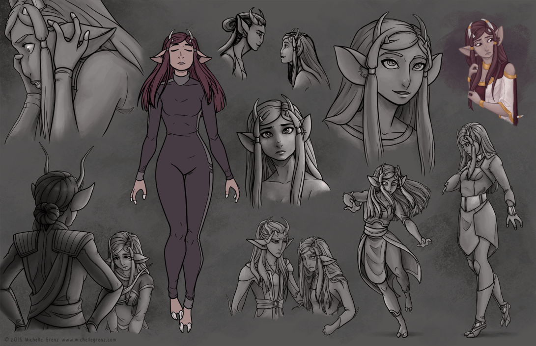 The Mute  - Character Studies