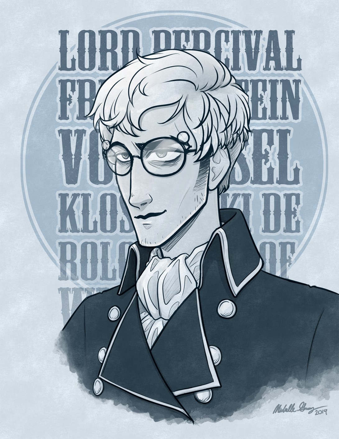 Percival De Rolo Western-Style Portrait